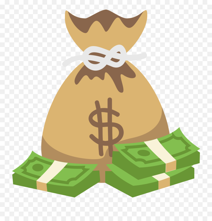 Emojione 1f4b0 - Money Bag Clipart Png Emoji,Money Bag Emoji