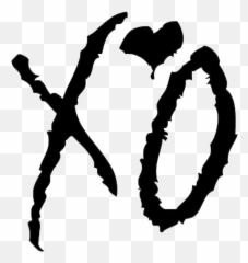 White Xo Logo Png - Weeknd Xo Emoji,Xo Emoji