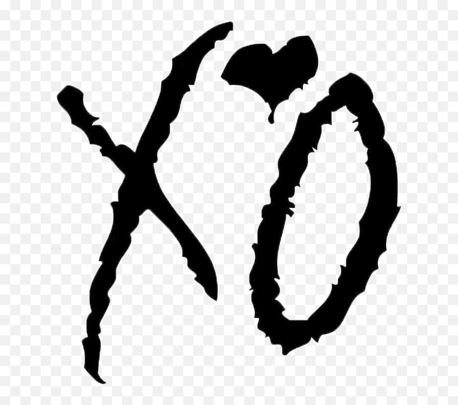 White Xo Logo Png - Weeknd Xo Emoji,Xo Emoji