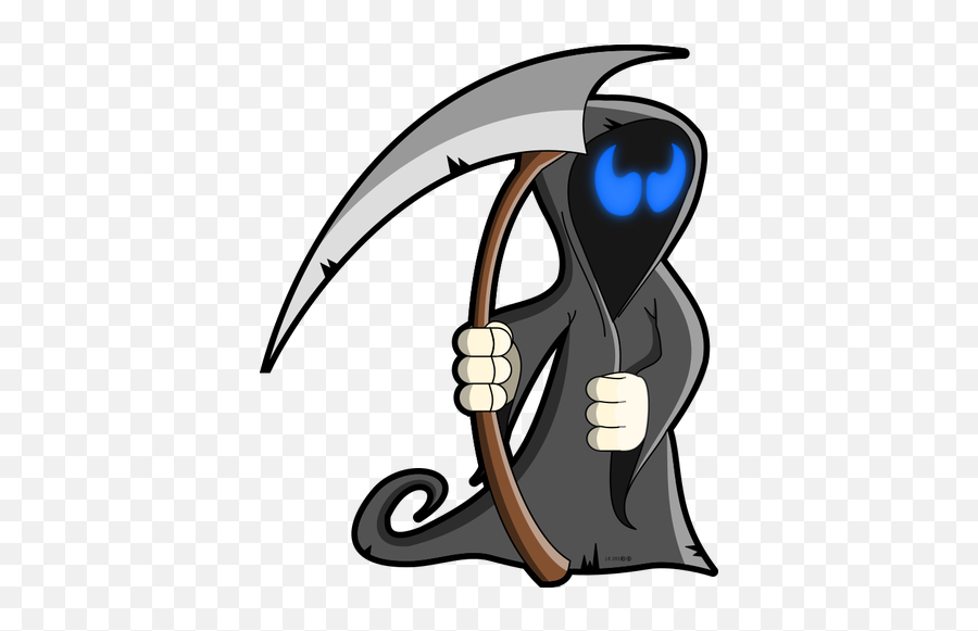 Cartoon Grim Reaper - Cartoon Grim Reaper Png Emoji,Emoji Movie Twitter