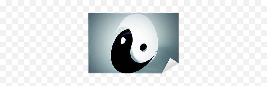 Yin Yang Symbol Sticker Pixers Emoji,Yin Yang Emoticon