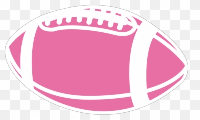 Pink Football Clipart - Powder Puff Emoji