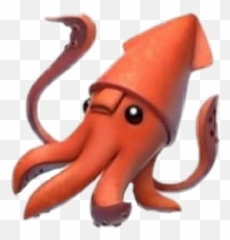 Emoji Emoticon Octopus Pulpo Calamar Squids Apple Iphon