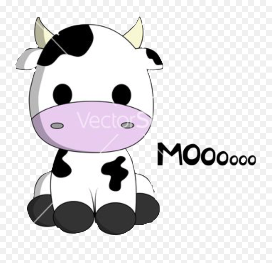 Cows Sticker Challenge On Picsart - Cute Cow Stickers Emoji,Cow Coffee Emoji