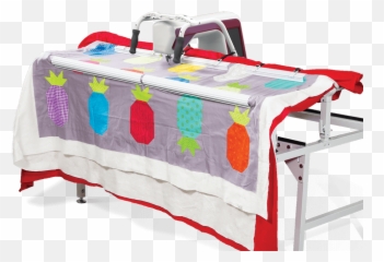 Hoop Frame Giveaway - Quilting HD Png Download Long Arm Machine Emoji