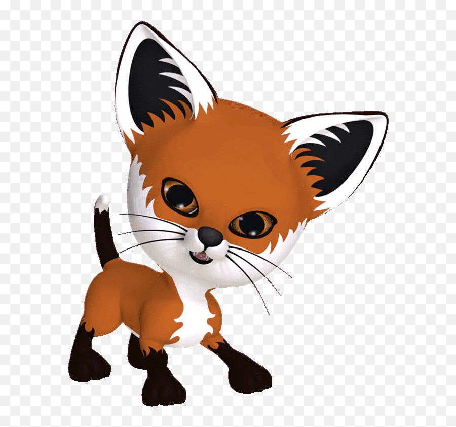 Top Fox Tail Stickers For Android U0026 Ios Gfycat - Osoanimada Sin Fondo Png Emoji,Fox Emoticons