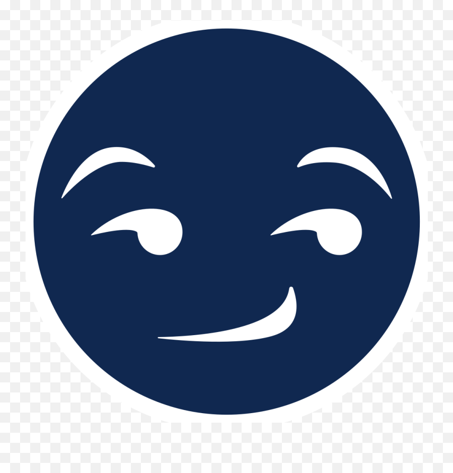 Free Emoji Face Smirk Png With - Picasso National Museum,Emoji With Blue Head