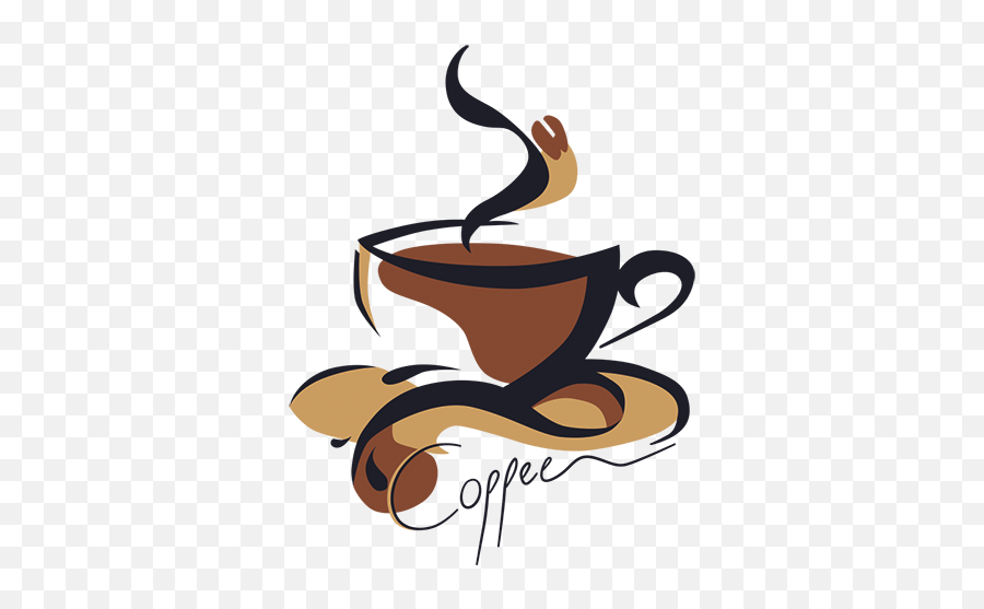 Cup Of Coffee Sticker - Coffee Back Emoji,Cursive Emoji