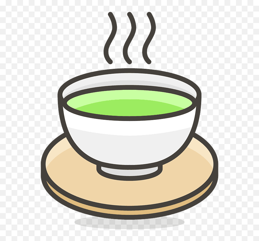 Teacup Without Handle Emoji Clipart - Sopa Emoji,Tea Emoji