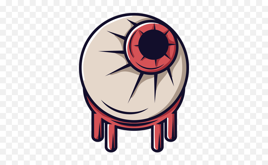 Zombie Eyeball Cartoon Icon - Transparent Png U0026 Svg Vector File Dot Emoji,Eyeballs Emoji