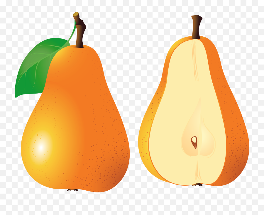 Pears Fruit Png Clipart - Ponce De Leon Inlet Lighthouse Museum Emoji,Pear Emoji