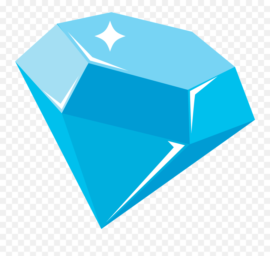 Diamond Clipart - Horizontal Emoji,Jewel Emoji