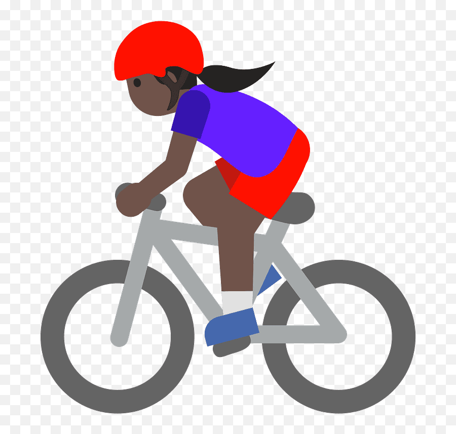 Woman Biking Emoji Clipart Free Download Transparent Png - Fahrrad Emoji,Extreme Laughing Emoji