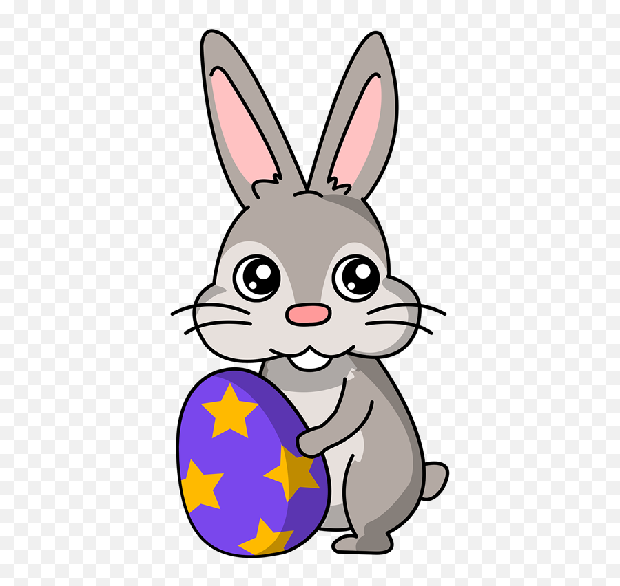 Bunny Free Easter Rabbit Clip Art - Easter Bunny Clipart Emoji,Easter Emoji