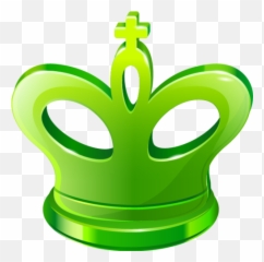 Chess King - Green Emoji
