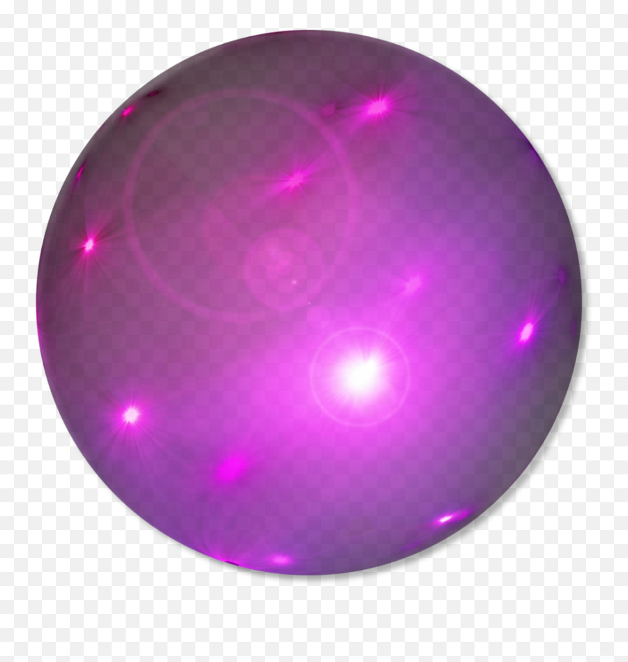 Magenta - Purple Glowing Orb Transparent Background Emoji,Orb Emoji