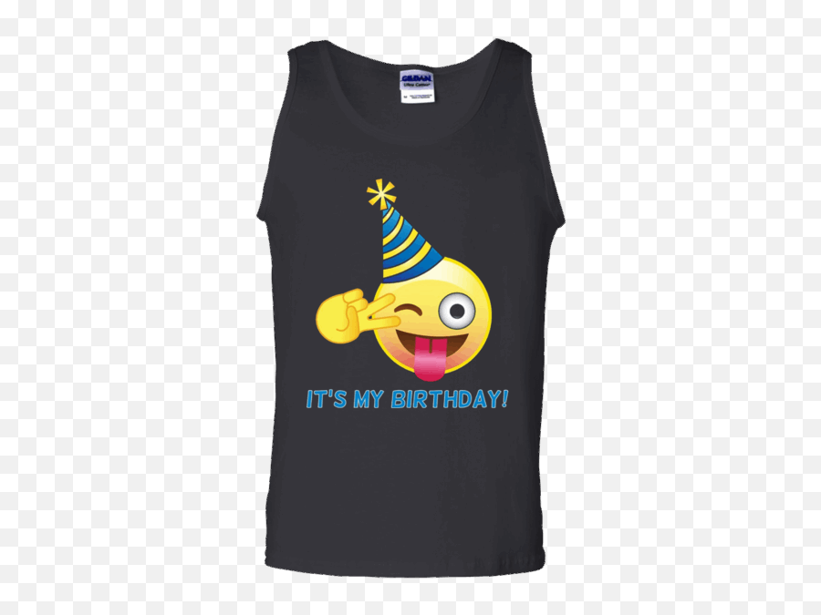 Emoji Its My Birthday Peace Sign With Party Hat T - If God Ain T Real Real Isn T,Party Hat Emoji