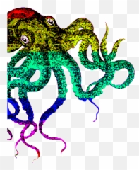 Octopus Rap Stickers For Android Ios - Sketch Tattoo Men Emoji