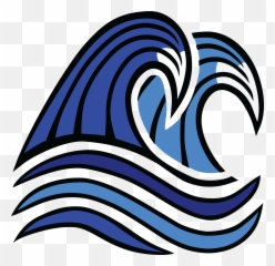 Free Clipart Of Ocean Waves - Gelombang Air Kartun Emoji,Ocean Wave Emoji