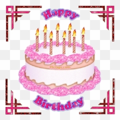 Happy Birthday Comment Gif - Animated Swati Emoji