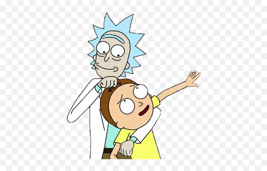 Morty Rick Rickandmorty Like Tinyrick - Rick And Morty Transparent Emoji,Rick Emoji