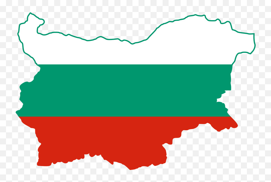 Flag Map Of Bulgaria - Bulgaria Map And Flag Emoji,Bulgarian Flag Emoji