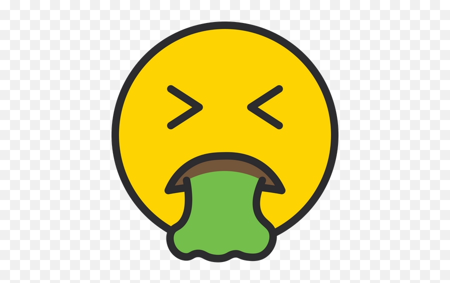 Smiley Vomi Png - Vector Graphics Emoji,Disgust Emoji