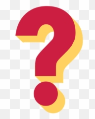 Question Marks Transparent Png Images - Emoji