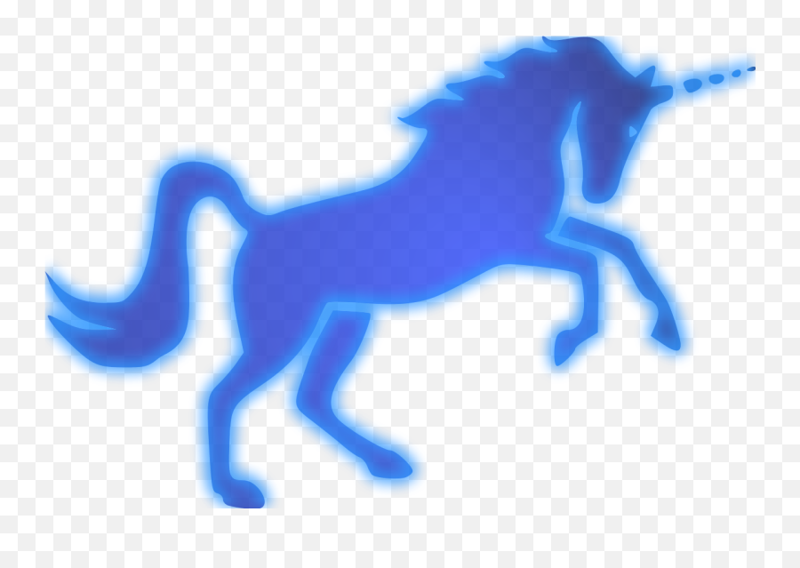 Blue Unicorn Dexter - Blue Horse Png Transparent Emoji,New Unicorn Emoji
