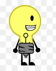 8 - Cartoon Emoji,Light Bulb Emoticon
