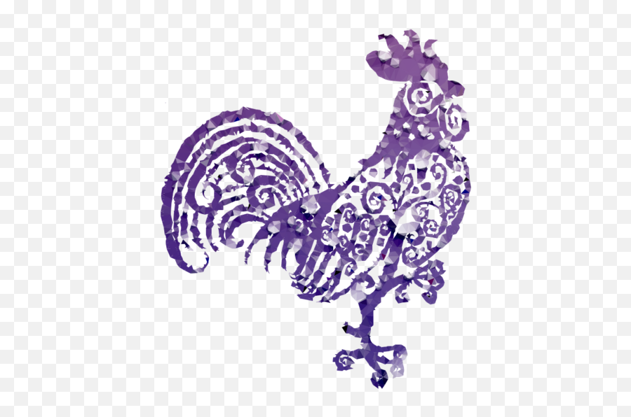 Download Bird Tattoo - Rooster Tattoo For Women Emoji,Hand Rooster Emoji