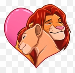 Grrr Simba - Simba Sticker Whatsapp Emoji,Grrr Emoji