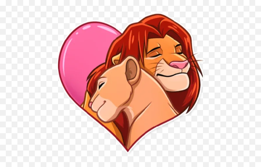 Grrr Simba - Simba Sticker Whatsapp Emoji,Grrr Emoji