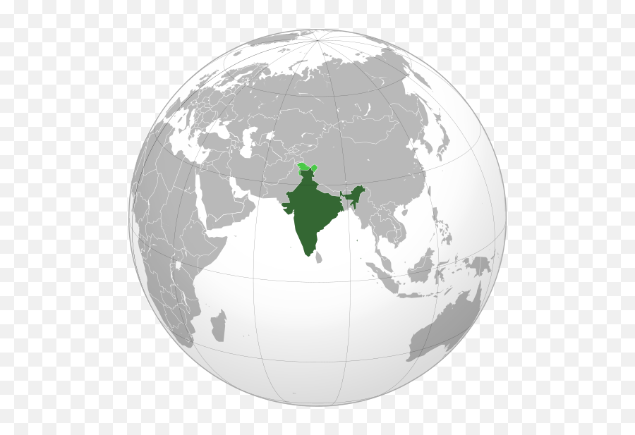 Image Of A Globe Centred - South Asia Map On Globe Emoji,Cloud Earth Emoji