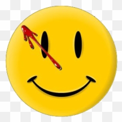 Watchmen Smiley Face Png Picture - Watchmen Smiley Face Emoji,Disbelief Emoticon