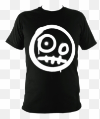 Black T - X Eyes Sad Face Emoji