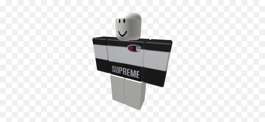 Supreme Black W White - Roblox Anime Outfit Roblox Emoji,Dank Laughing Emoji