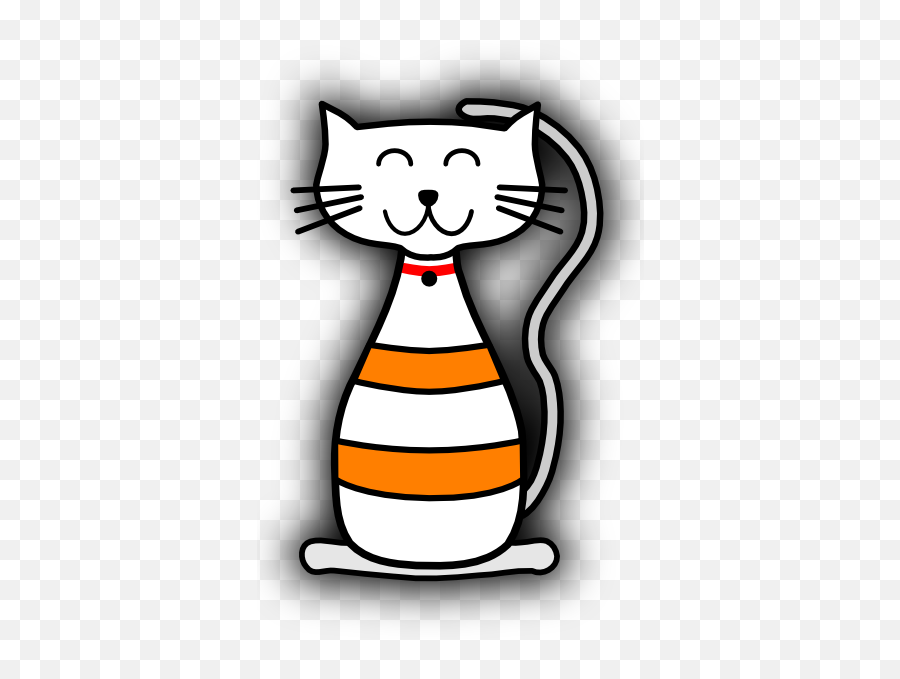 Smiling Cat Clipart Png 30 Photos On This Page Sccp - Cute Black And White Cat Cartoon Emoji,Cheshire Cat Emoji
