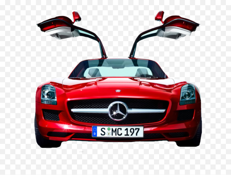 Red 2010 Mercedes Benz Doors Up Psd Official Psds - Mercedes Car Information Emoji,Emoji Mercedes