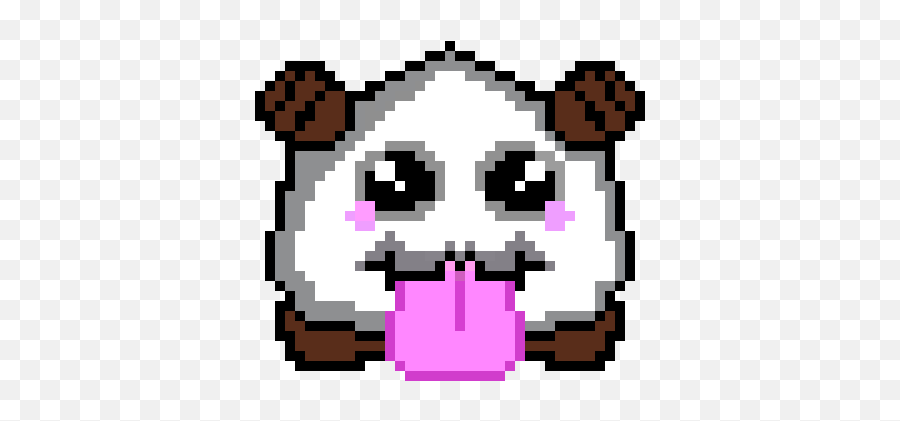 Pixel Art Gallery - Poro Pixel Art Emoji,Poro Emoji