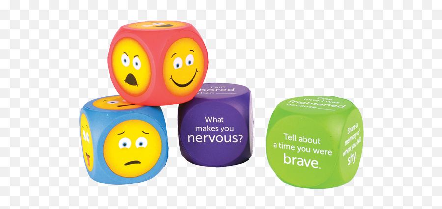 Nervous Emoji Png - Enlarge Image Learning Resources Soft Learning Resources Soft Foam Emoji Cubes,Emoji For Nervous