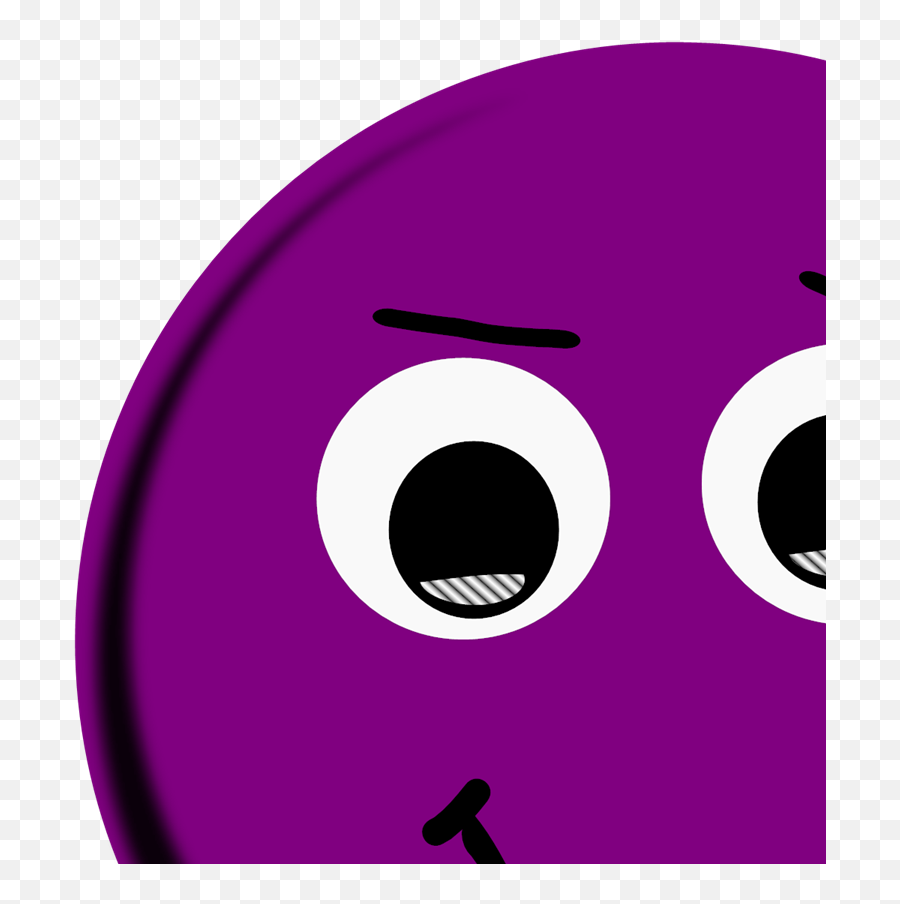 Smiley Emoticon Svg Vector Smiley Emoticon Clip Art - Svg Circle Emoji,Purple Emoticon
