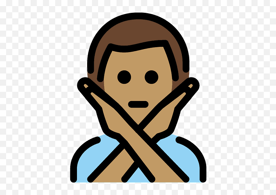 Man Gesturing No Emoji Clipart Free Download Transparent,No Emoji Png