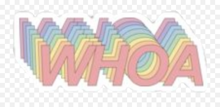 Woah Happy Sticker By Cordelia - Horizontal Emoji,Whoa Emoji