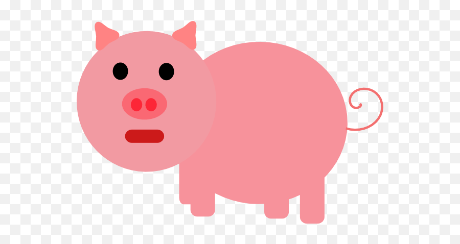 Free Transparent Pig Download Free Clip Art Free Clip Art - Pig Clipart No Background Emoji,Piglet Emoticon