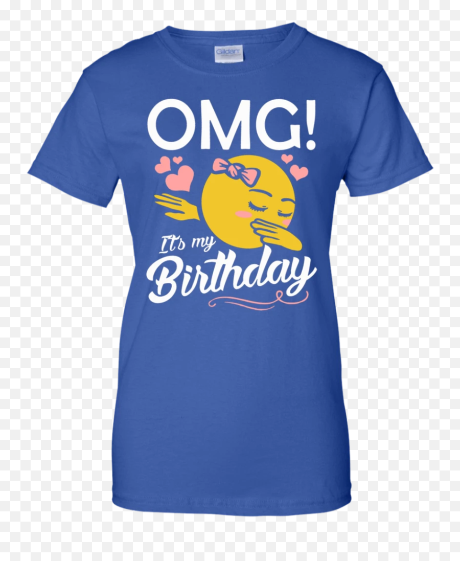 Omg Its My Birthday Emoji Dabbing Men - Short Sleeve,Birthday Present Emoji