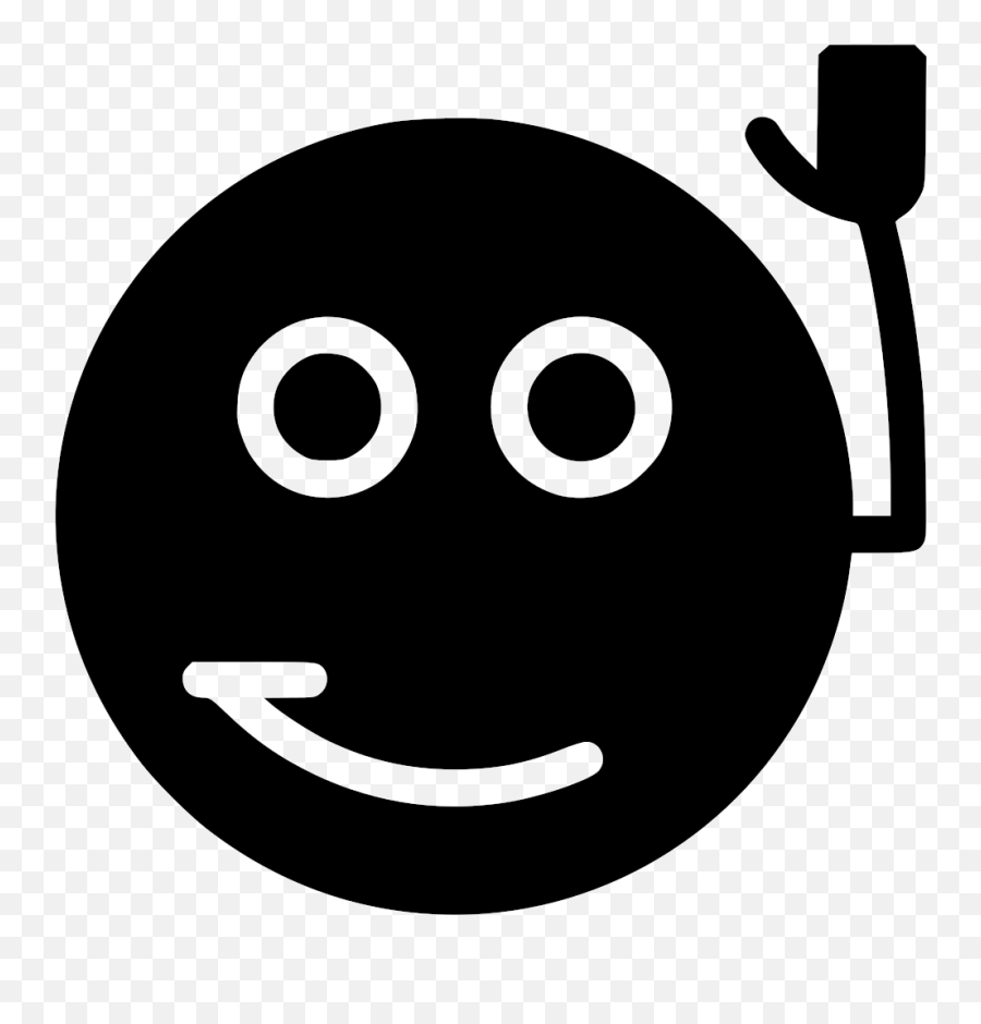 Hello Svg Png Icon Free Download - Happy Emoji,Hello Emoticon