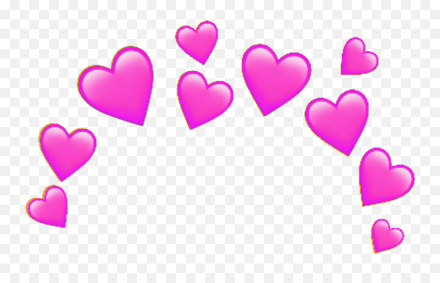 Pink Heart Crown Emoji Heartcrown Sticker By - Emoji Iphone Heart,Emoji Pink Heart