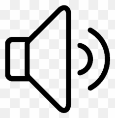 Media Controls Medium Volume Icon - White Png Emoji