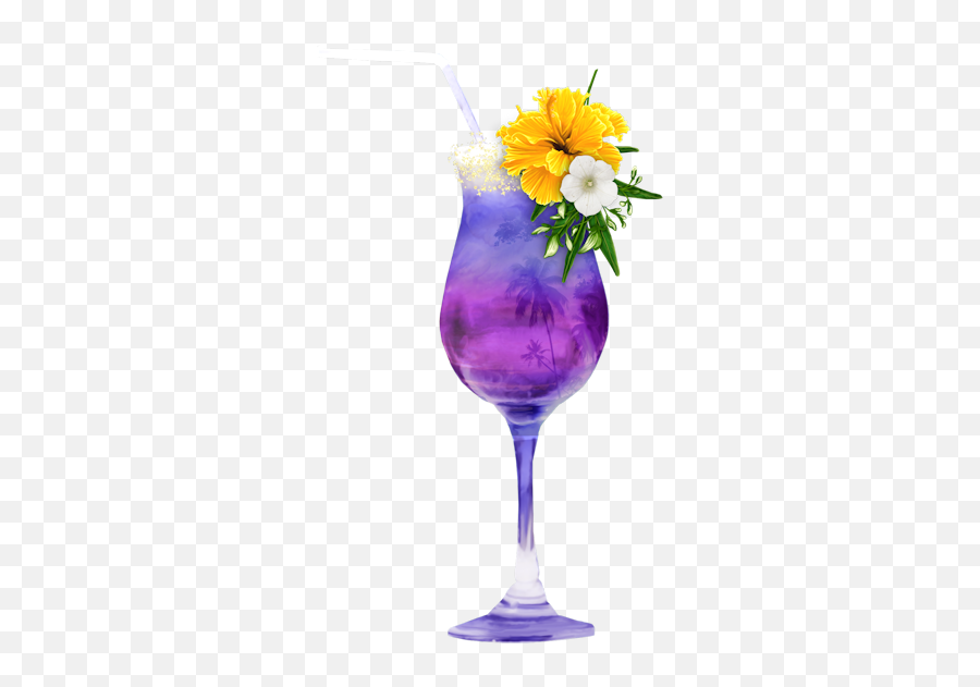 6d28727c - Watercolour Cocktails Png Emoji,Cocktail Sunrise Emoji